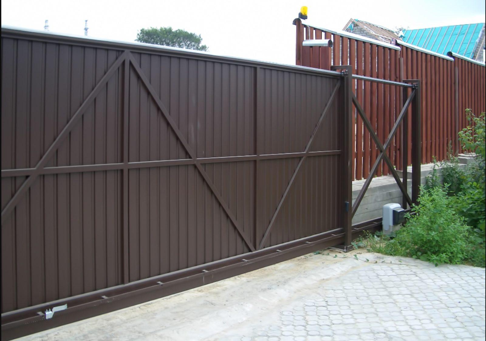 Откатные ворота купить в Гомеле