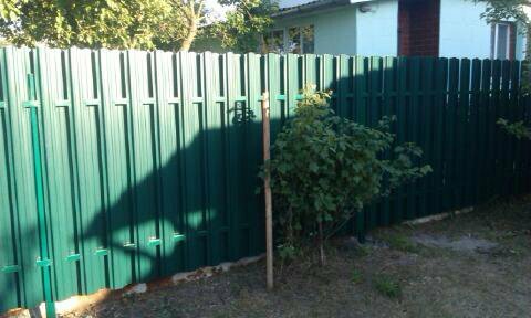 Забор из евроштакетника купить в Гомеле