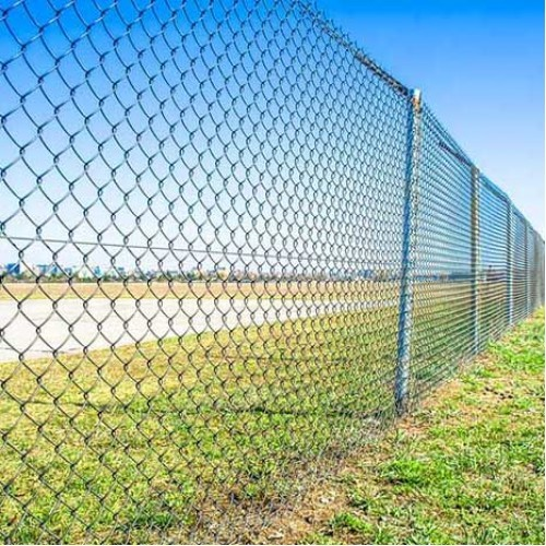 Забор из сетки рабицы купить в Гомеле