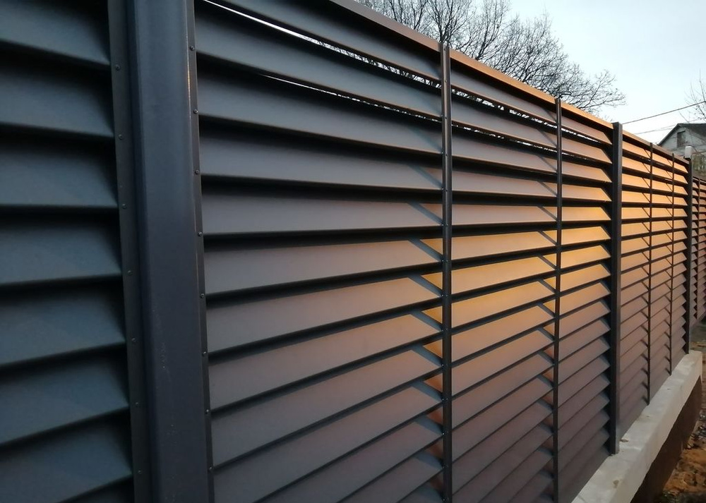 Забор жалюзи купить в Гомеле