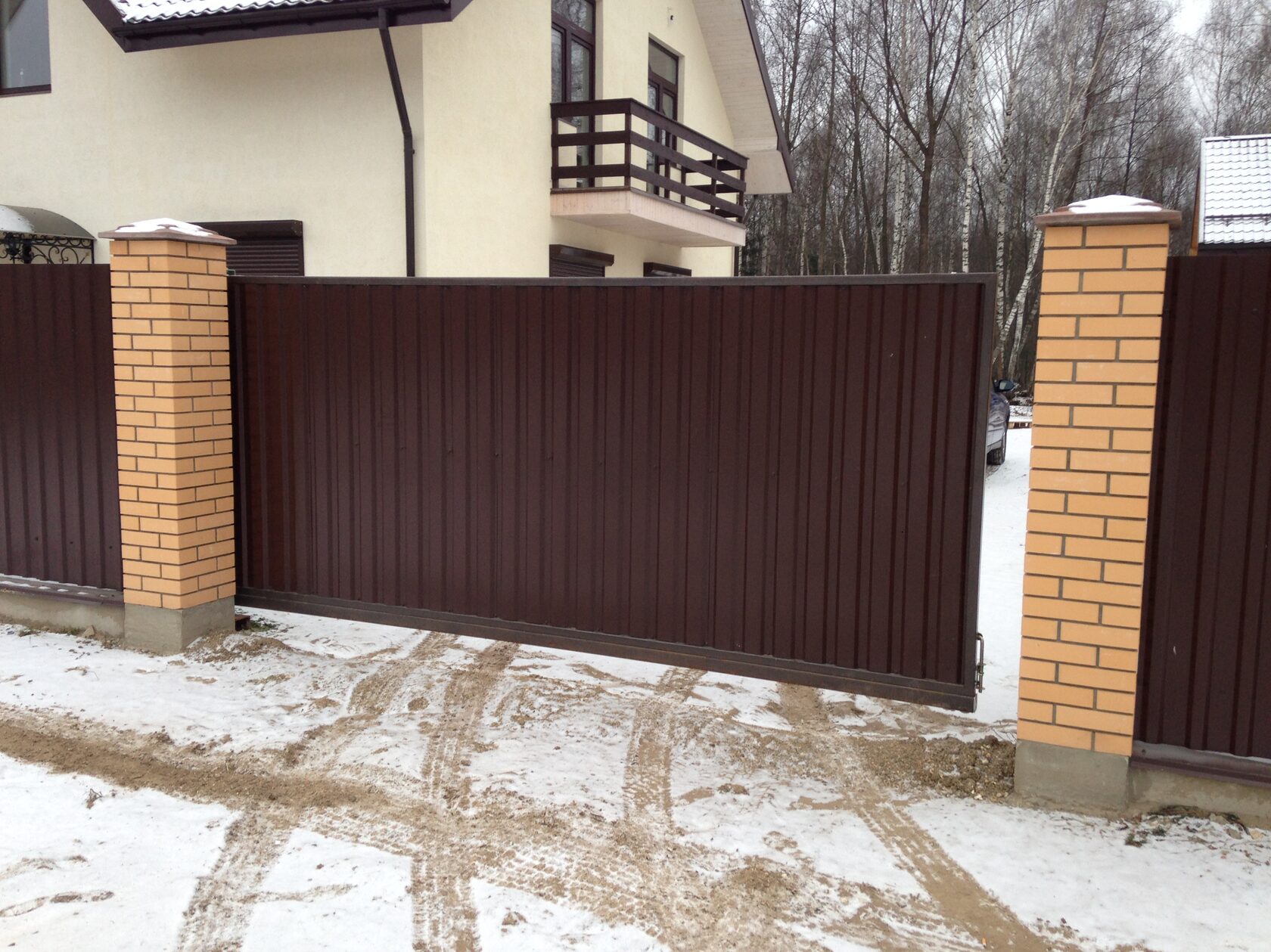 Откатные ворота купить в Гомеле