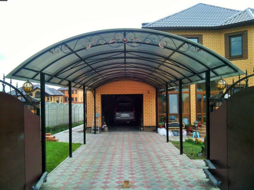 Навес для авто купить в Гомеле