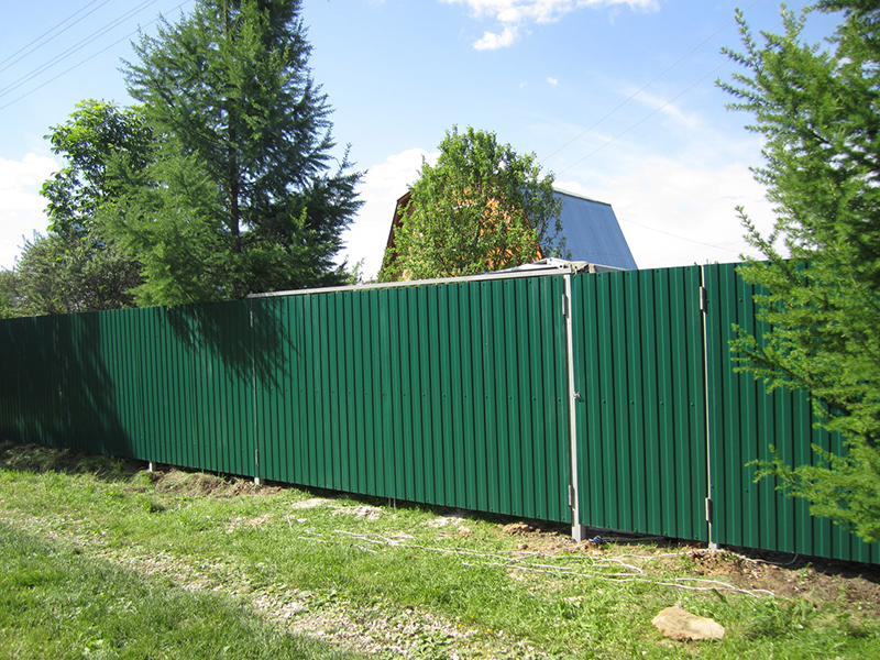 Забор в Беларуси, установка в Гомеле